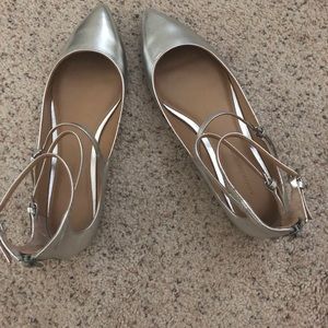 Metallic Sandals from Banana Republic
